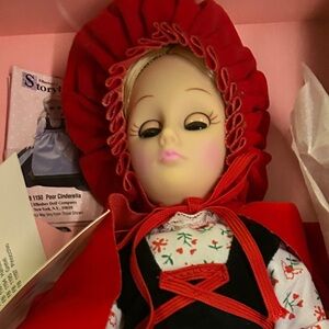 This is a vintage Effanbee Storybook Collection Little Red Riding Hood FB1178